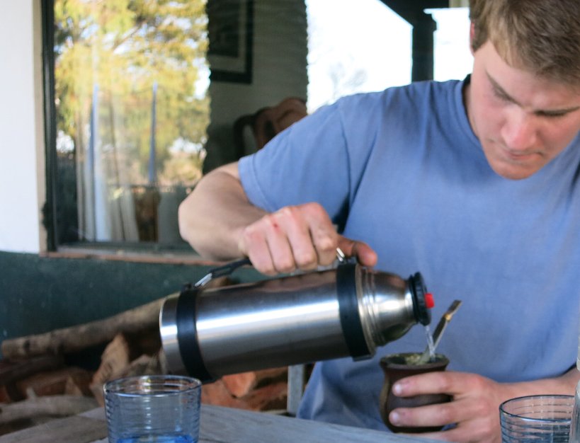 Serving flask for drinking mate by Authentic Food Quest