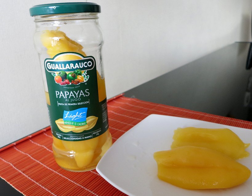 Papayas Conserve