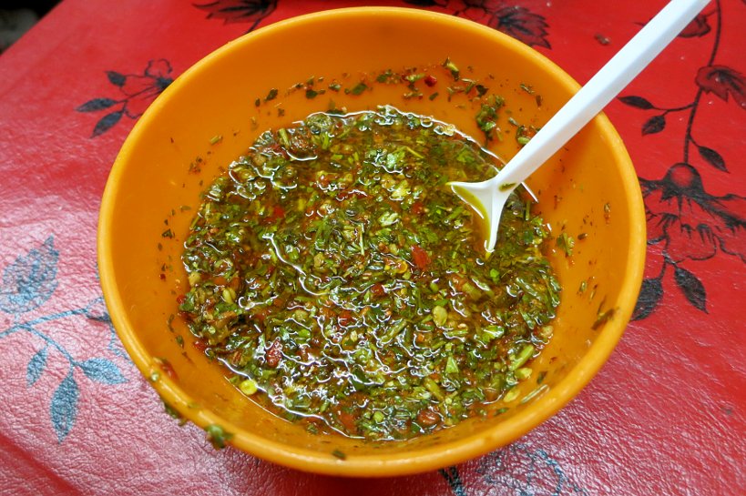 Argentinian Chimichurri sauce Argentine Dishes Authentic Food Quest