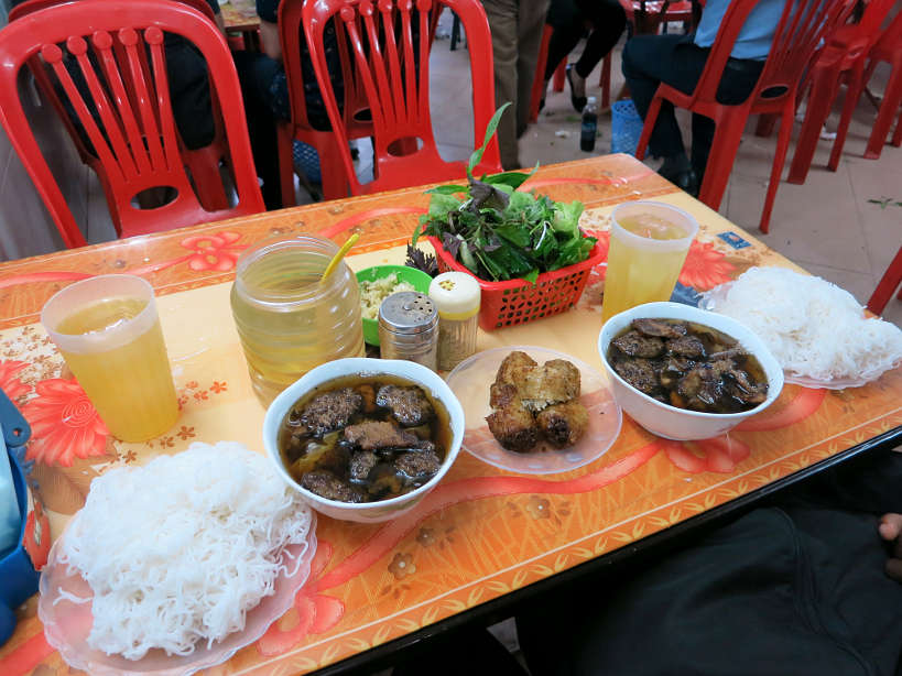 Bun Cha Meal in Hanoi Authentic Food Quest