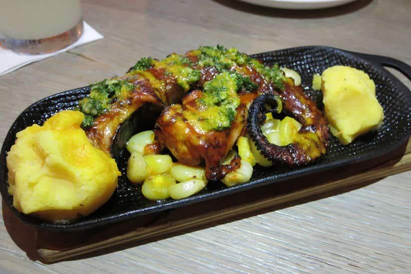 Grilled Octopus Pisco Y Nazca Doral by Authentic Food Quest