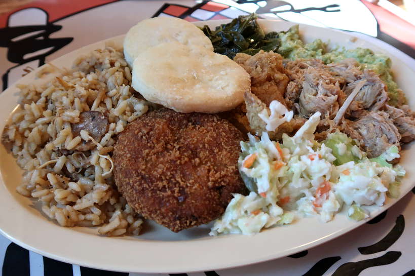 Soul Food Plate Prosser's BBQ Best Southern Comfort Foods by Authentic Food Quest