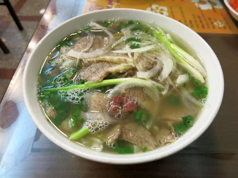 Beef pho Soup Hanoi by Authentic Food Quest