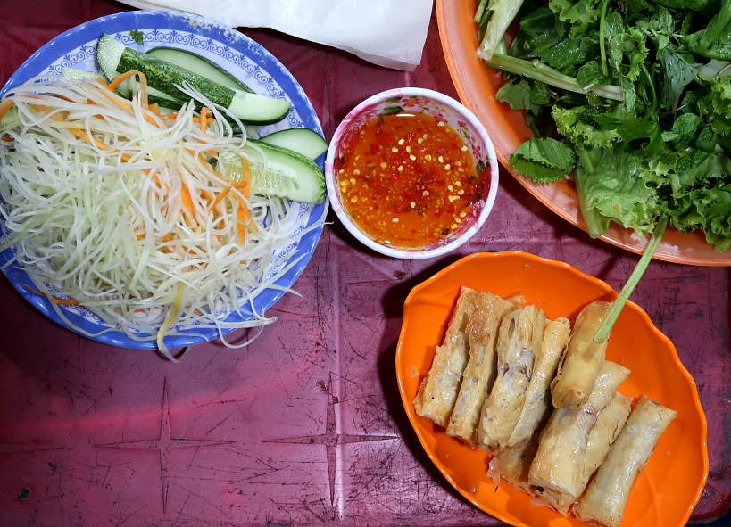 Vietnamese dipping sauce for spring rolls by Authentic Food Quest