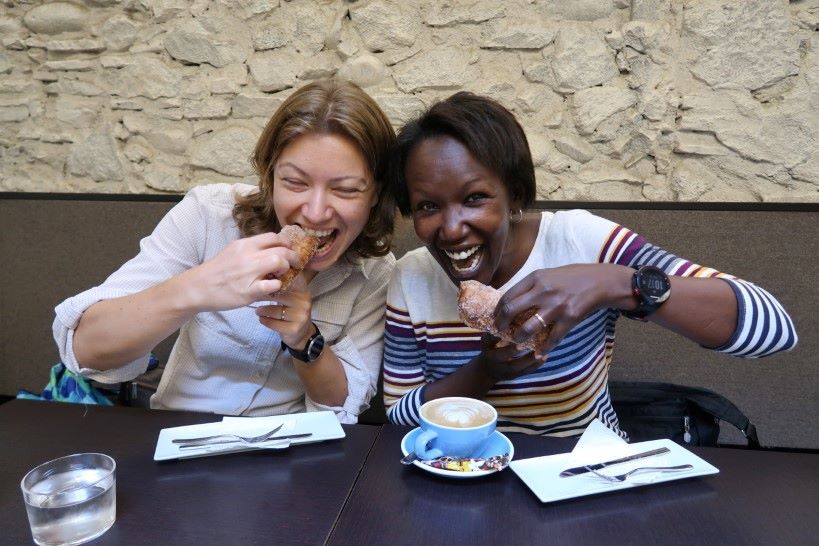Claire Rosemary Taking a Girona Food Tour by Authentic Food Quest