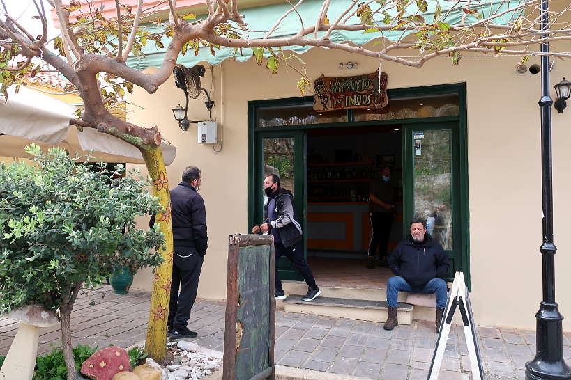 Kafeneio on Minos Street in Chania by Authentic Food Quest