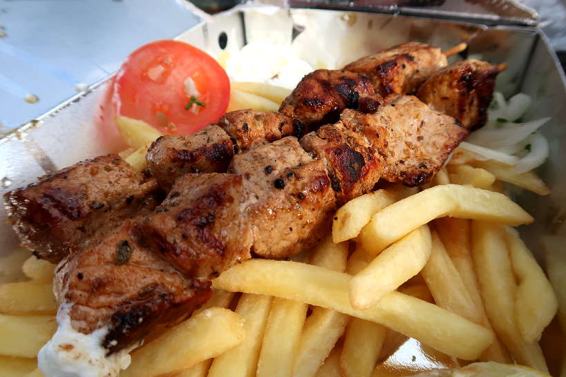 Souvlaki a Popular Food in Greece by AuthenticFoodQuest