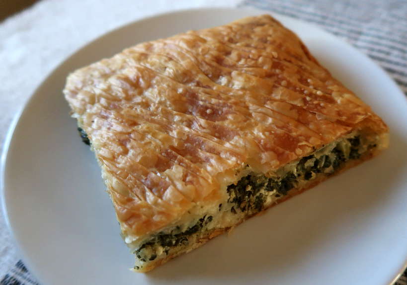 Spanakopita Traditional Greece food by AuthenticFoodQuest