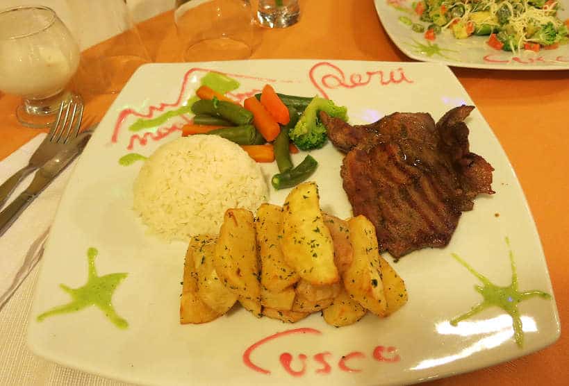 Alpaca steak in Peru by AuthenticFoodQuest