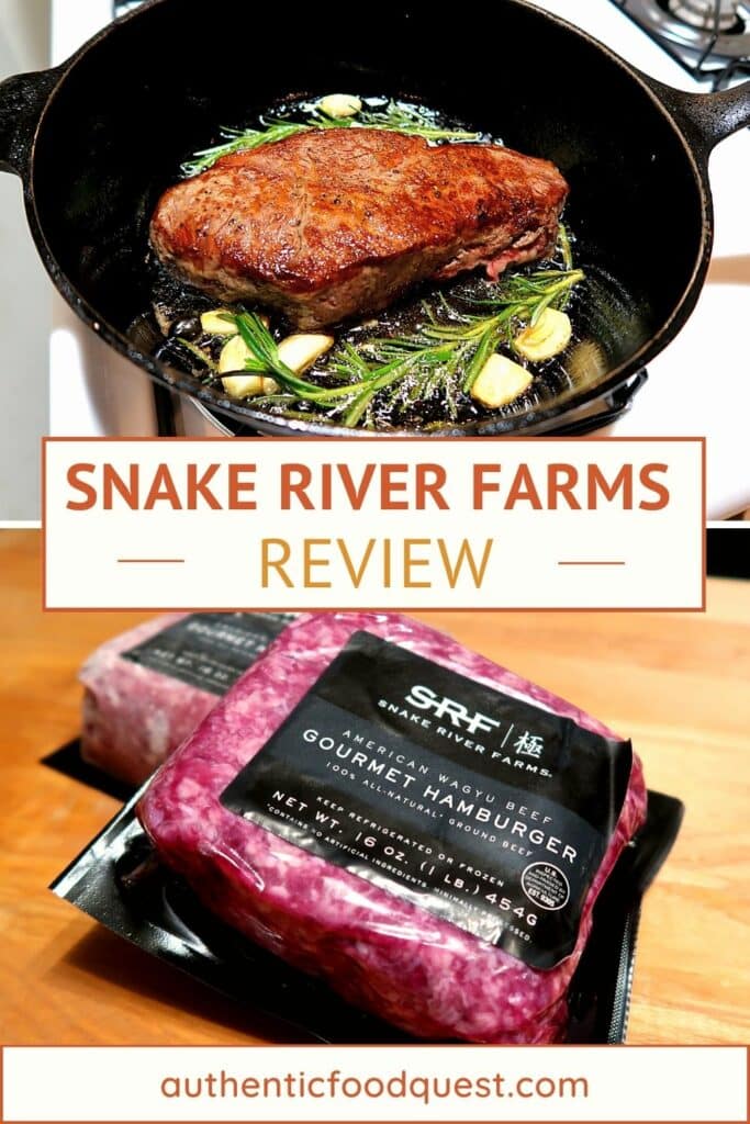 Snake River Farms Wagyu Review by Authentic Food Quest
