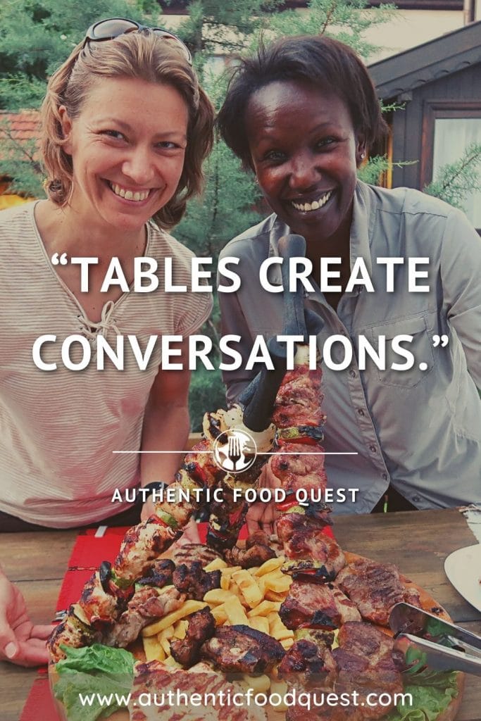 Eating Together Quote by Authentic Food Quest