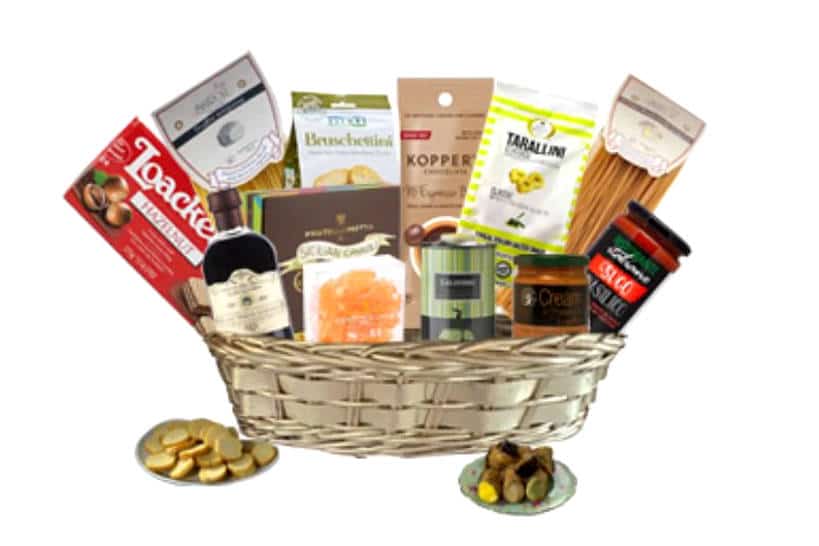 Italian Box Gourmet Dinner Basket by Authentic Food Quest