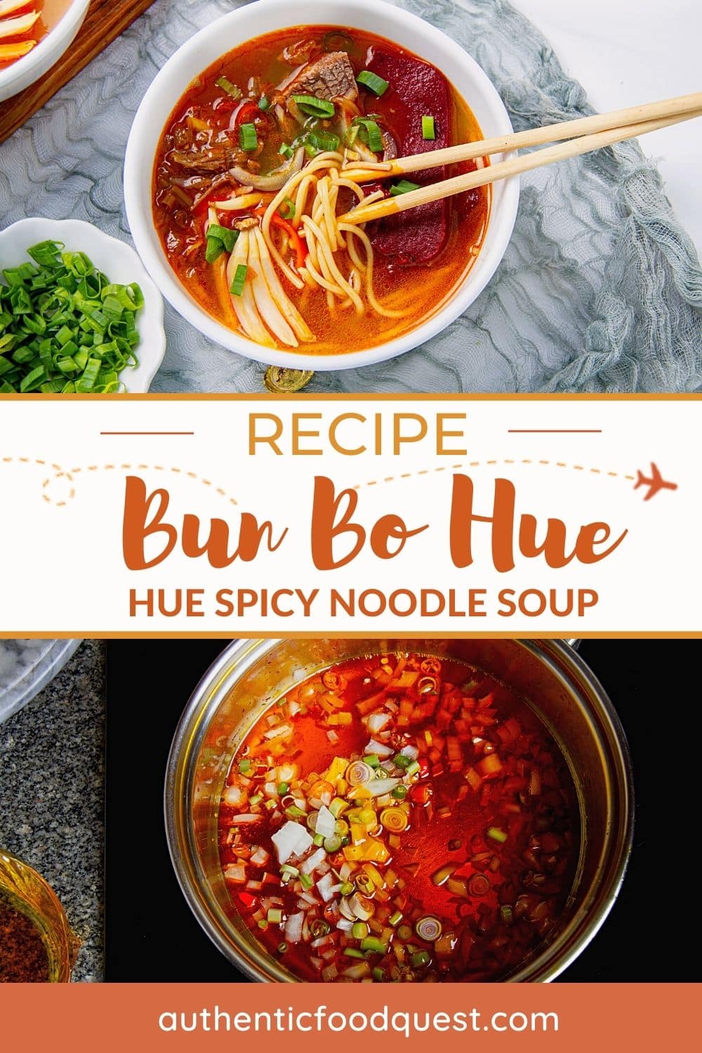 Bun Bo Hue Recipe How To Make Authentic Hue Spicy Noodle Soup