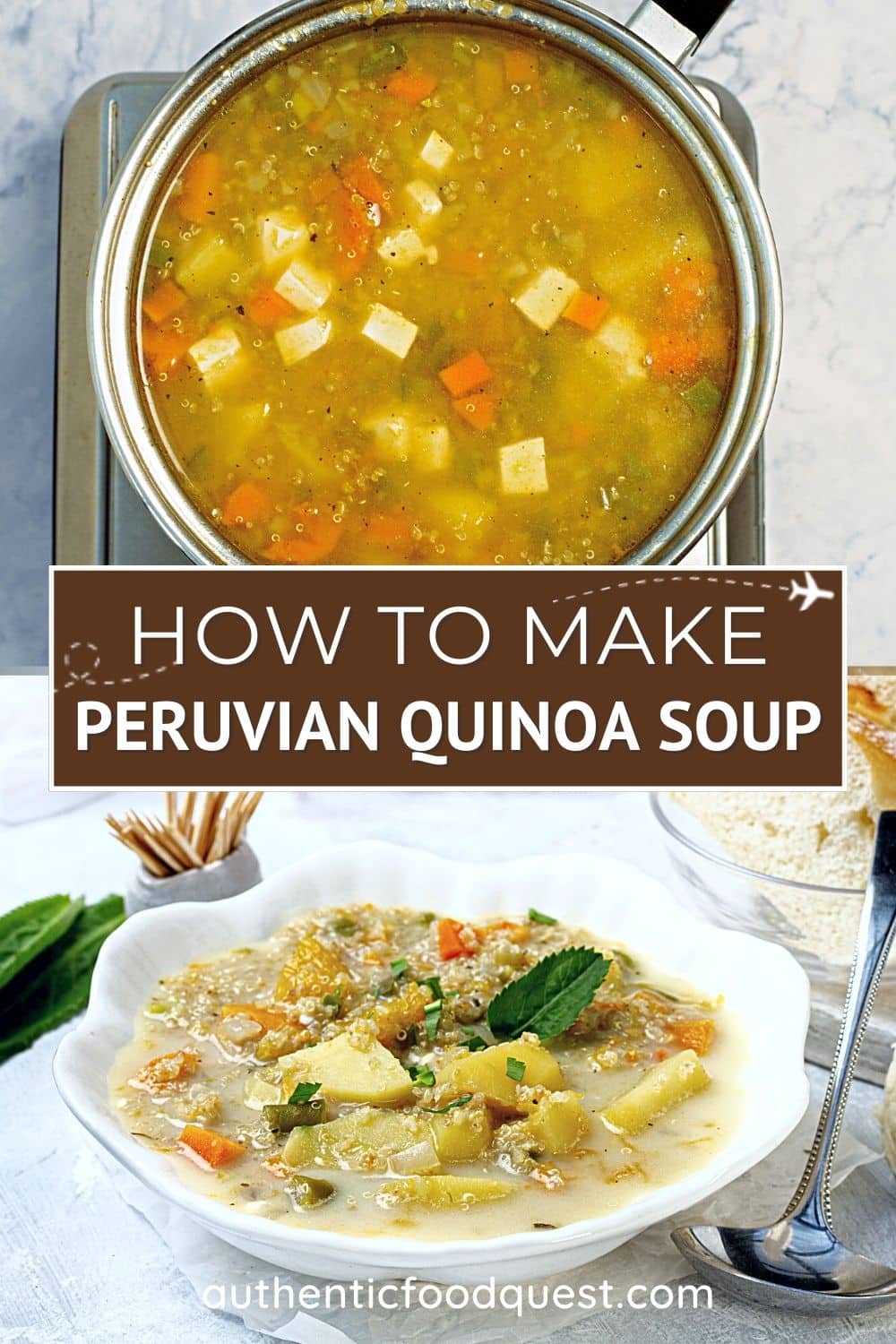 Easy And Healthy Peruvian Quinoa Soup Recipe