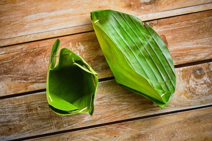 Banana Leaf Baskets 
 by Authentic Food Quest