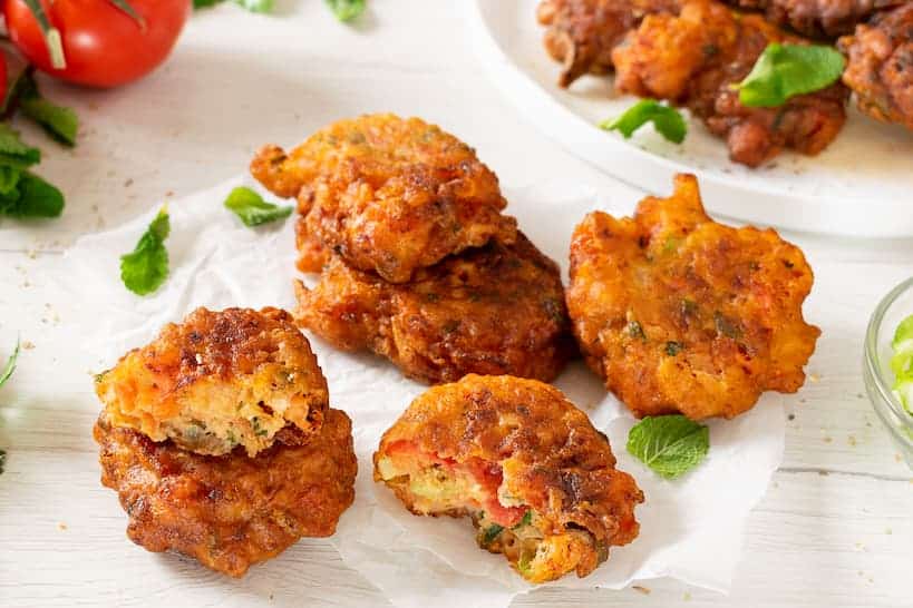 Tomato Fritters Recipe by Authentic Food Quest