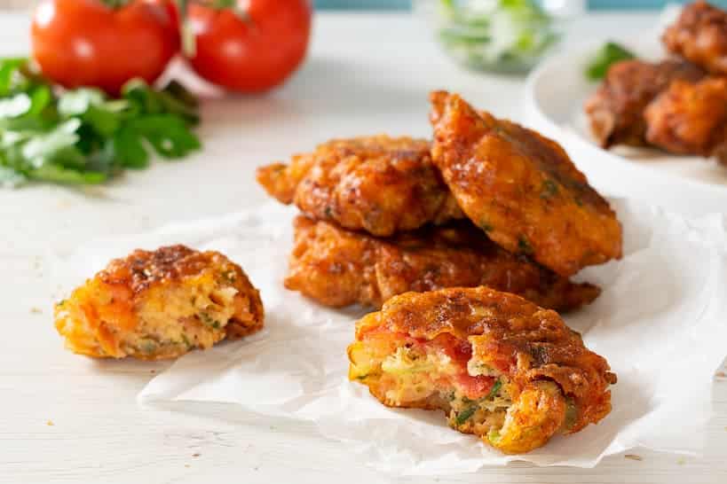 What is Santorini Tomato Fritters by Authentic Food Quest