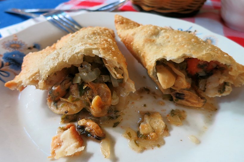 Empanada de Marisco Seafood from Chile by Authentic Food Quest