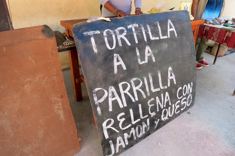 Argentinian Street Food Tortilla Sign by Authentic Food Quest
