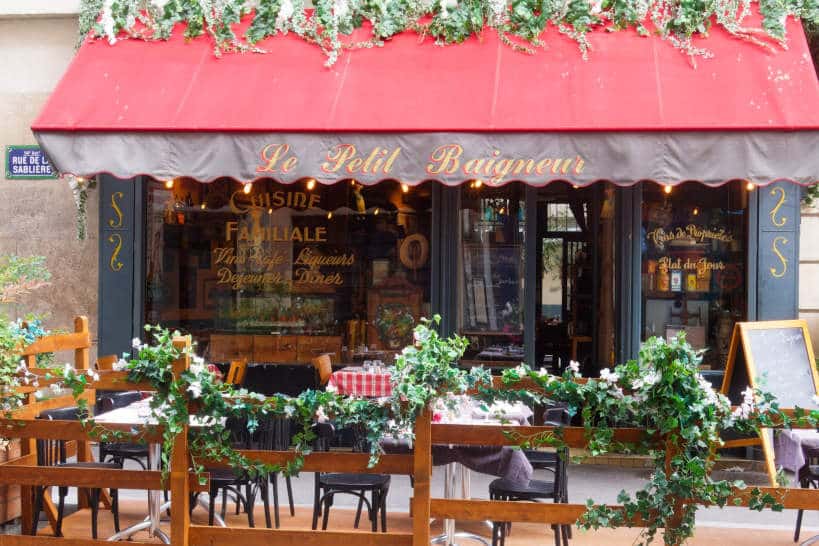 Au Petit Baigneur Best Affordable Restaurants In Paris by Authentic Food Quest
