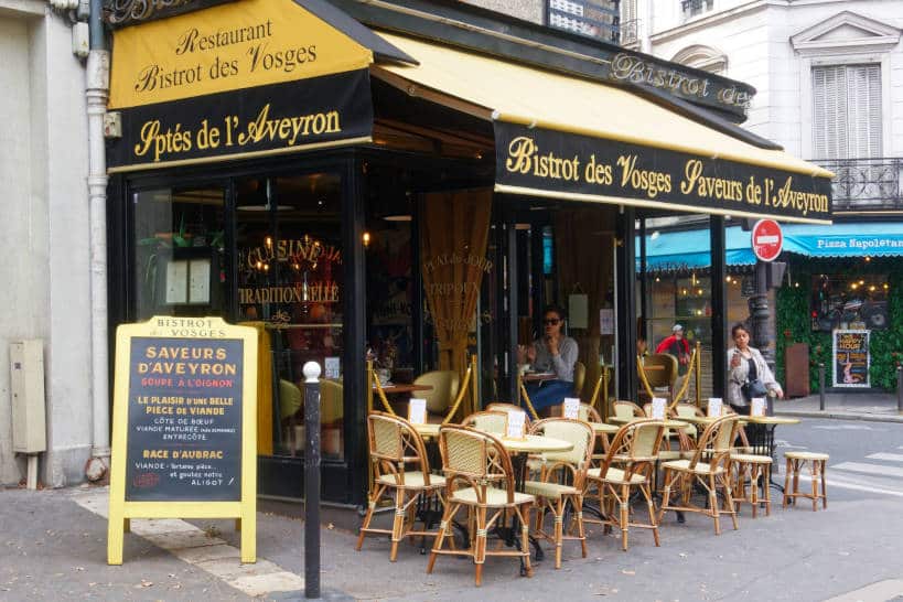 Au bistrot des Vosges Best Affordable Restaurants In Paris by Authentic Food Quest