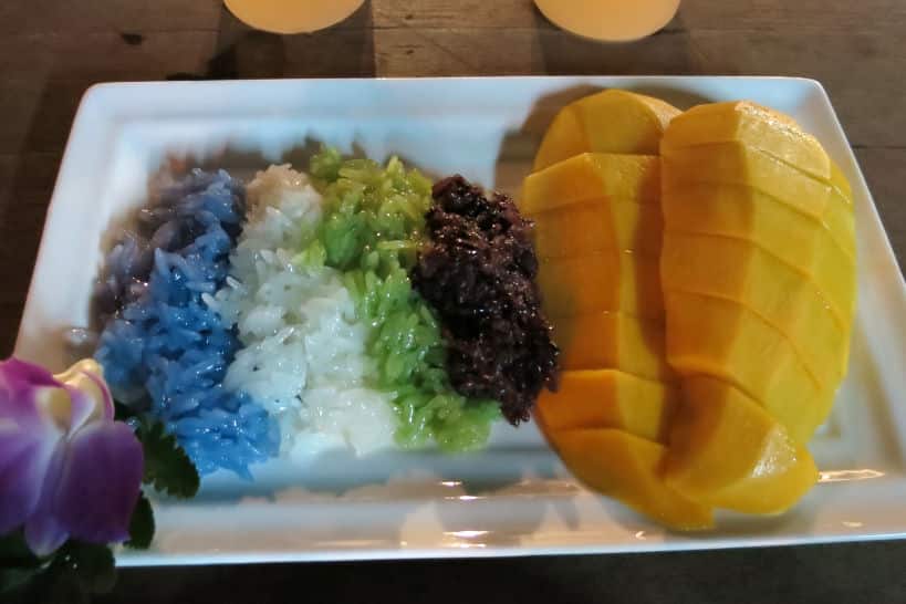 Mango Sticky Rice Food In Bangokok by Authentic Food Quest