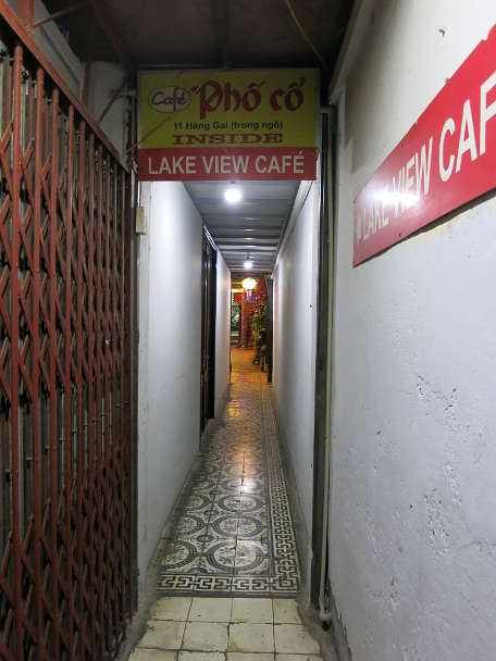 Cafe Pho Co Entrance Must Eat in Hanoi Authentic Food Quest