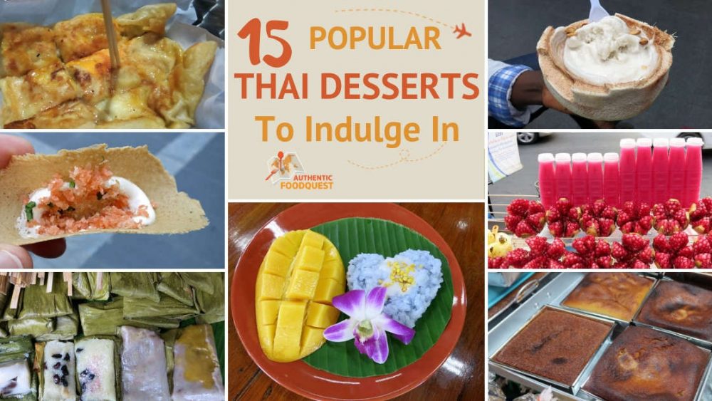 The 15 Most Delightful Popular Thai Desserts To Indulge In