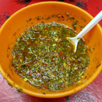 Argentine Chimichurri Sauce by Authentic Food Quest for Chimichurri sauce recipe