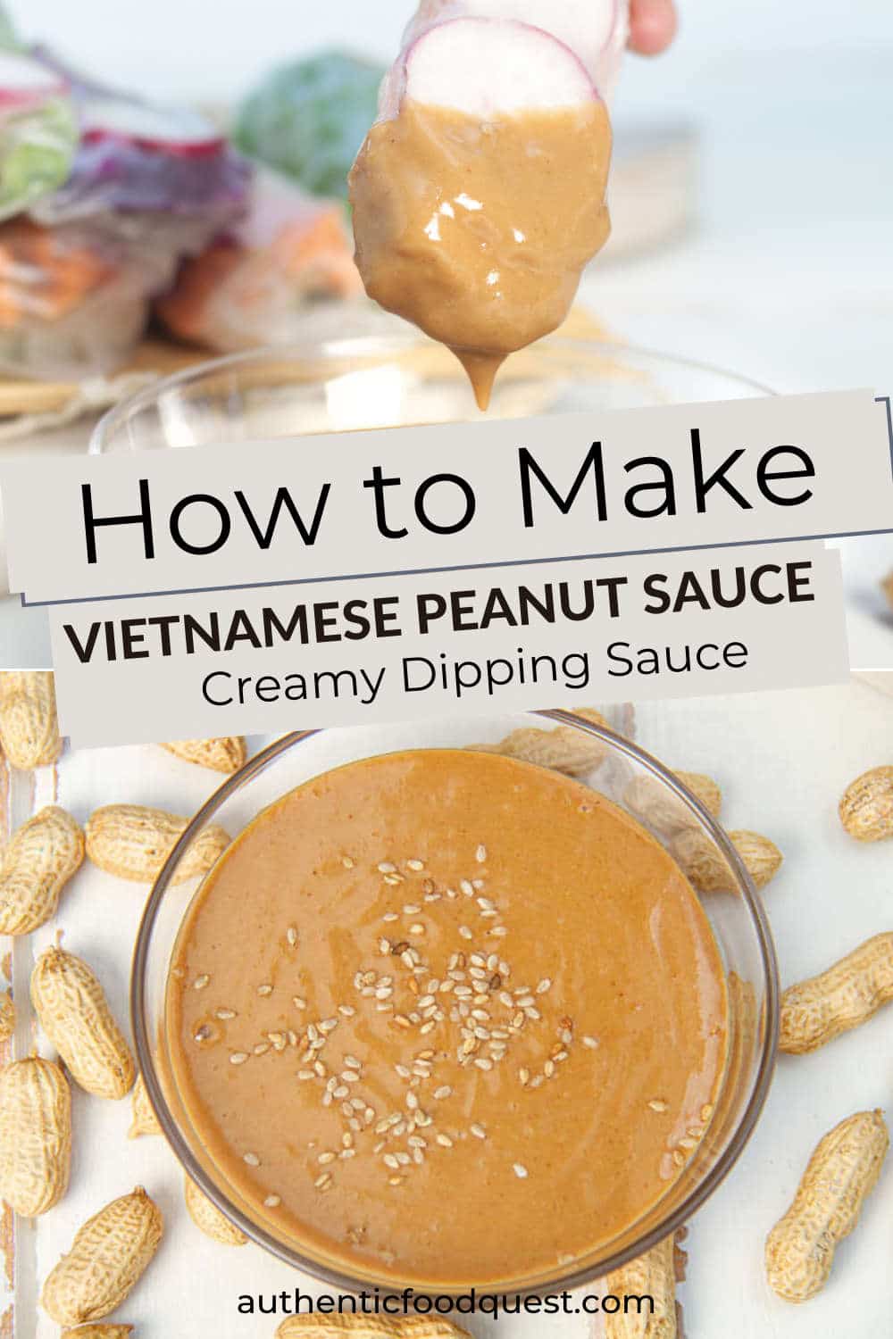 Best Authentic Vietnamese Peanut Sauce Recipe For A Creamy Dipping Sauce