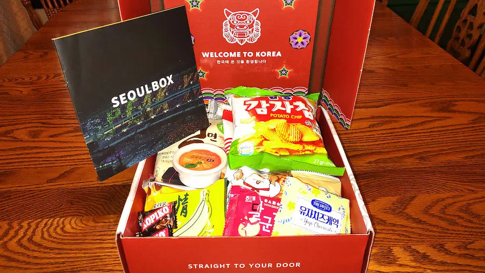 Seoulbox  Korean Snacks & K-Pop Merch Subscription Box
