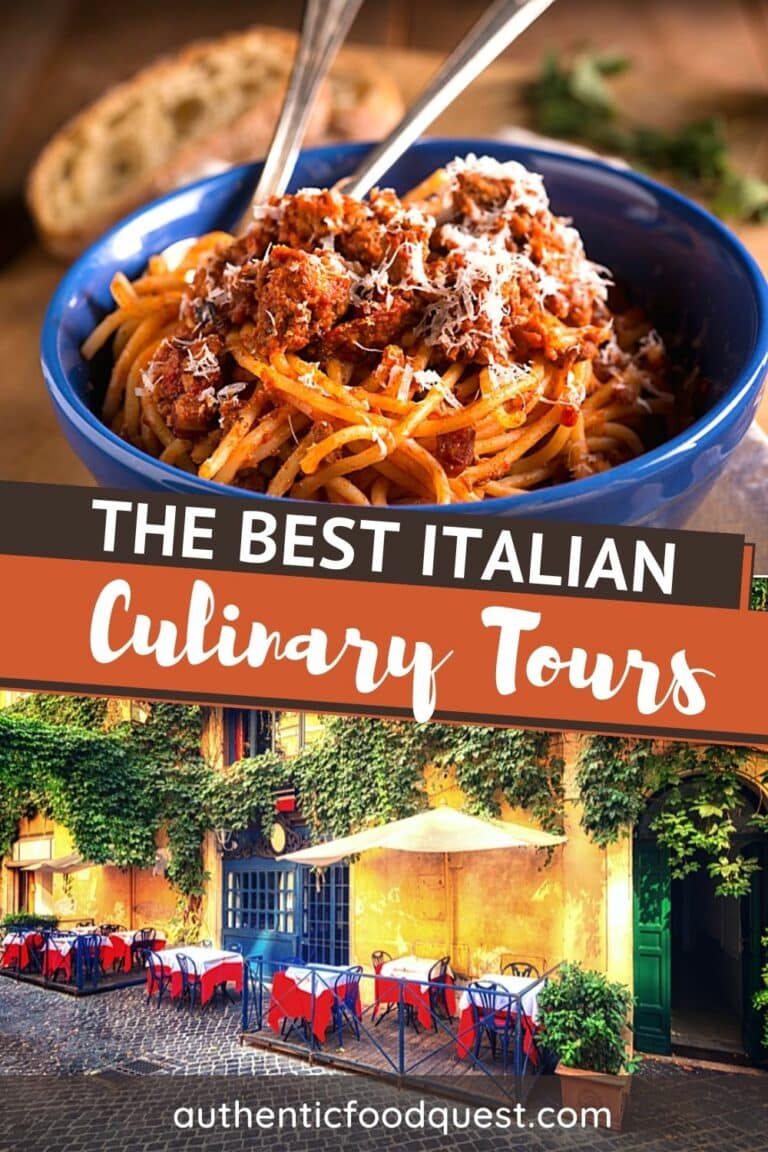 culinary tour through italy