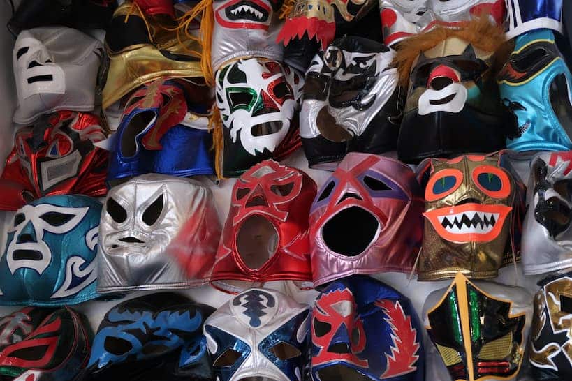 Lucha Libre Masks Mexico City Food Tours by Authentic Food Quest