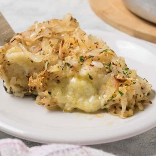 Cheesy Fugazzeta by Authentic Food Quest
